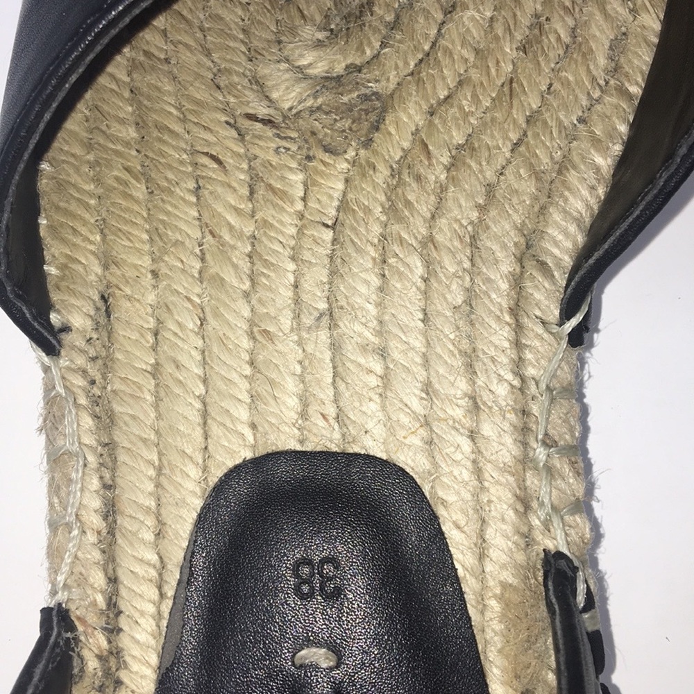 Zara Basic Flat Sling Back Espadrilles - image 8